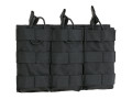 Triple Molle M4 Svart fickor