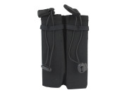 101INC Dobbel magasinlomme MP5 Open Black