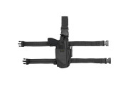 101INC Tactical Benhylster Svart
