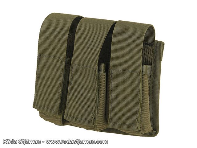 40 mm granatlomme Trippel OD lommer