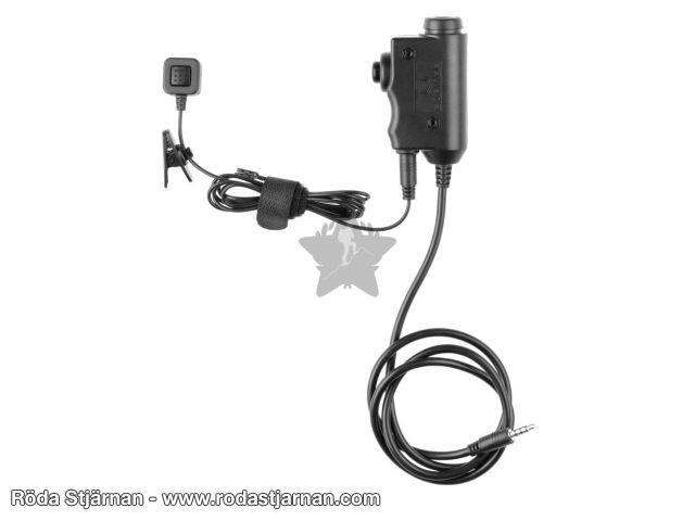 Earmor M52 Military PTT 3.5mm AUX radiotilbehør