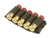 Holder haglepatroner Shotgun MOLLE Vertikal OD