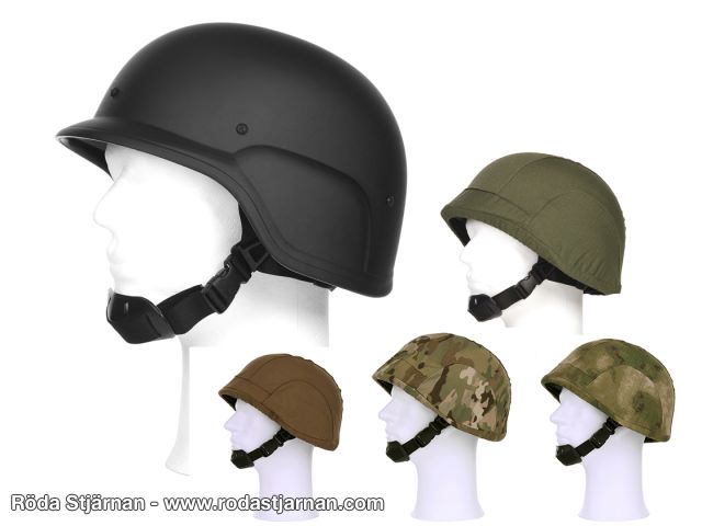 M88 helmet SWAT / ARMY med 3 hjälmdok