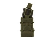 Mil-Tec Allround magasinlomme Open-Top Grønn M4/AK/AK4/AK5C