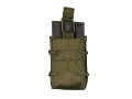 Mil-Tec Allround Magasintaske Open-Top Grønn M4/AK/AK4/AK5C lommer