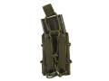 Mil-Tec Allround Magasintaske Open-Top Grønn M4/AK/AK4/AK5C lommer