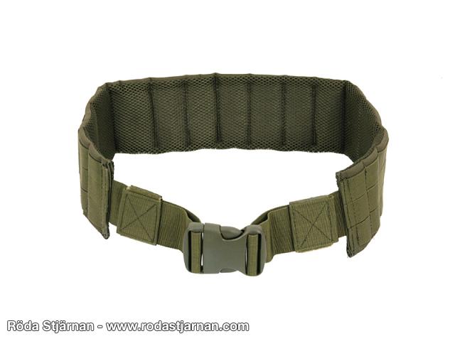 Polstret MOLLE-belte grønn belter