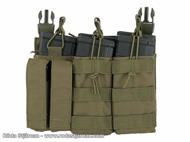 Buckle Up Fem 5.56 Dubbel Pistol OD