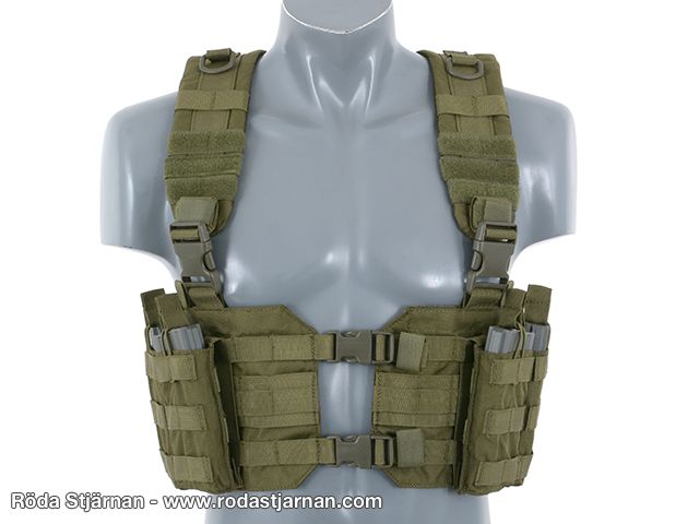 Split Front Chest Rig OD