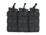 Trippel Molle M4 Sort