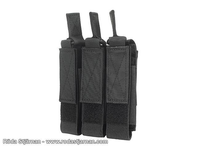 Trippellomme MP5/MP7/MP9 Svart lommer