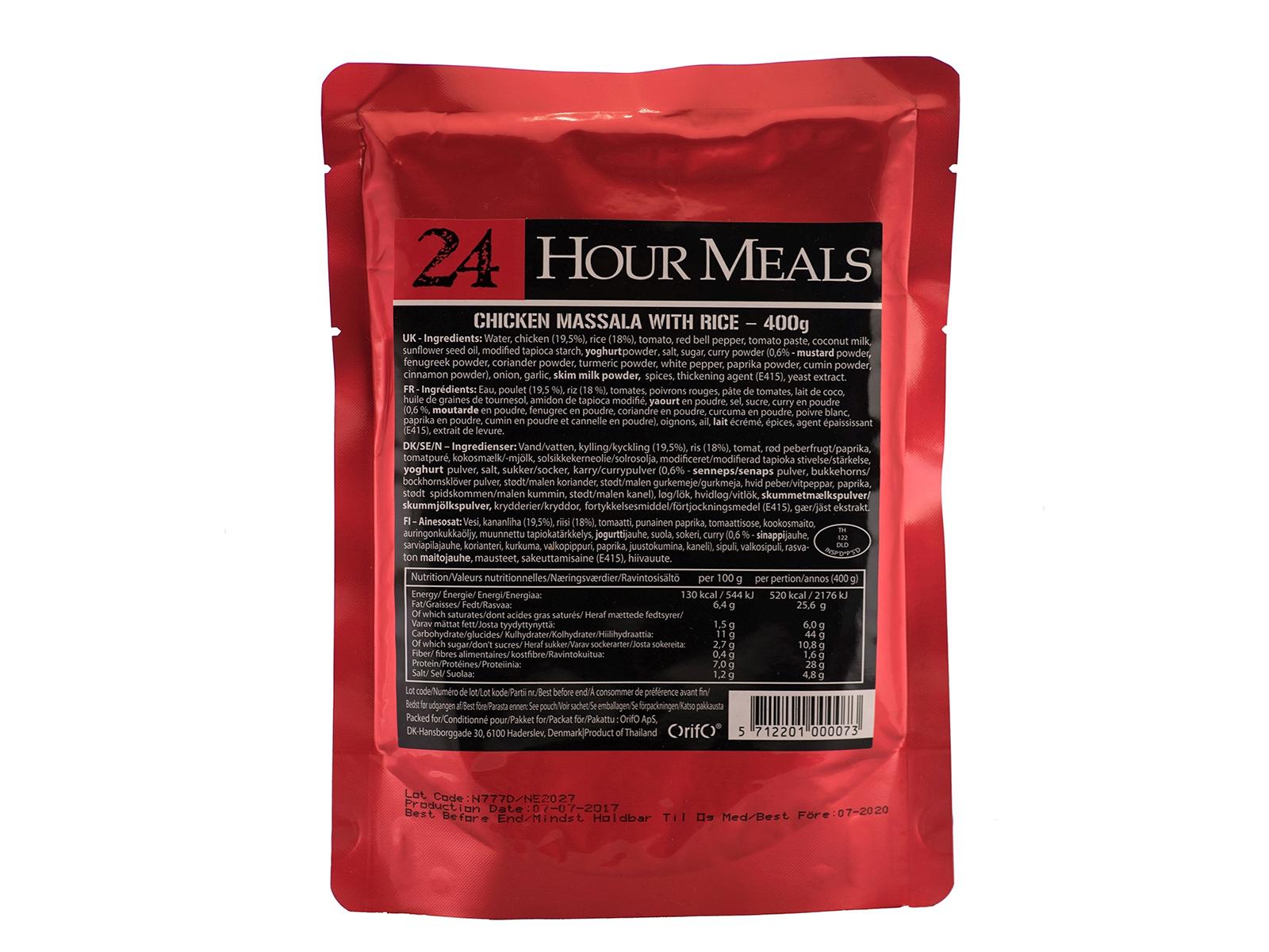 Product Image for 24h Meal Chicken Masala Ris