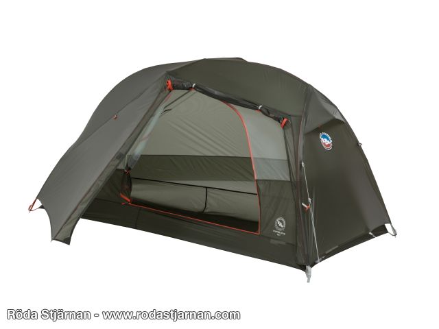 Big Agnes Copper Spur UL1 lättvikt enmanstält– Lichen Green tält