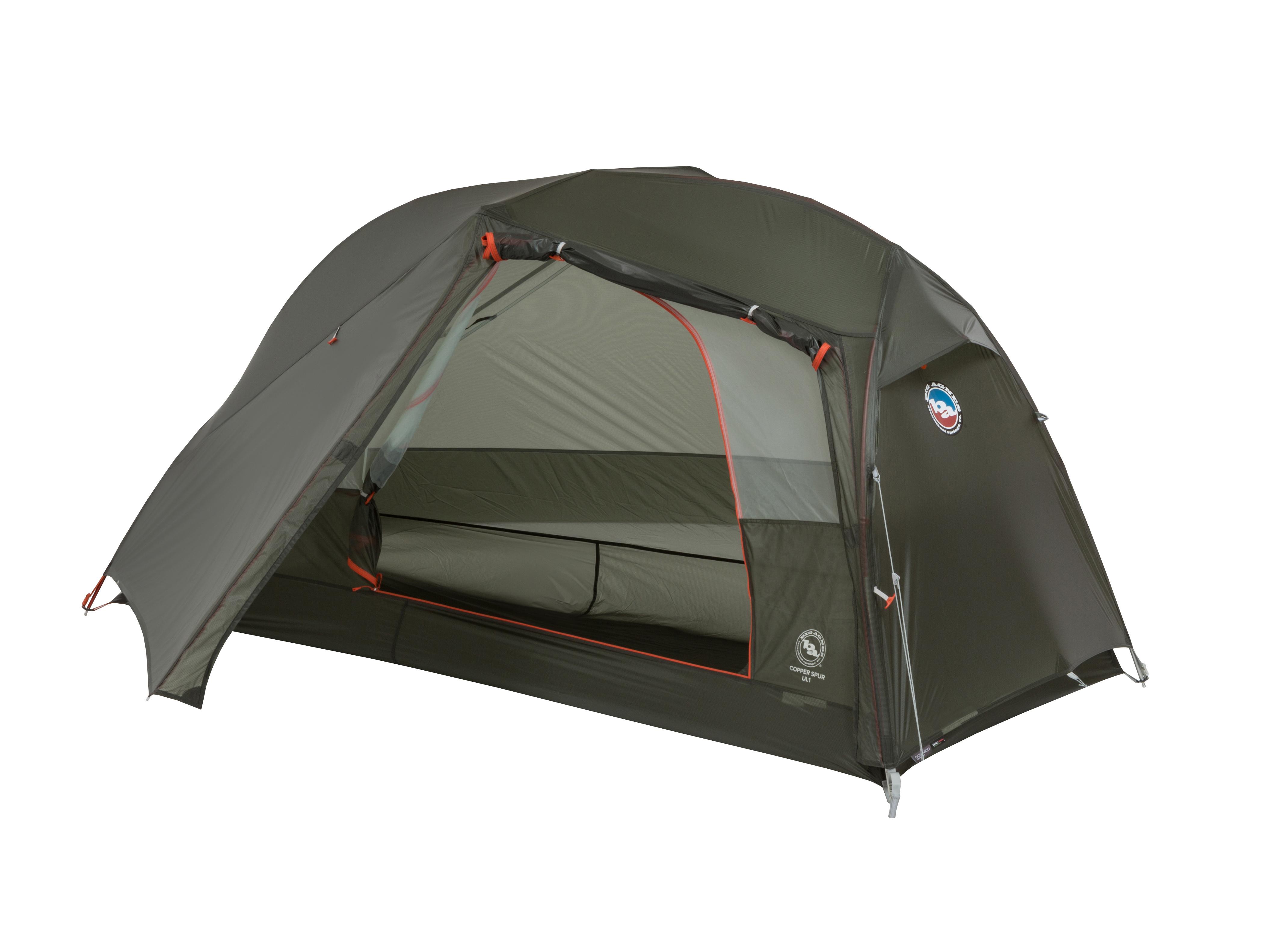 Product Image for Big Agnes Copper Spur UL1 lättvikt enmanstält– Lichen Green