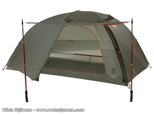Big Agnes Copper Spur UL2 XL lättviktstält – Lichen Green/Mercury tält