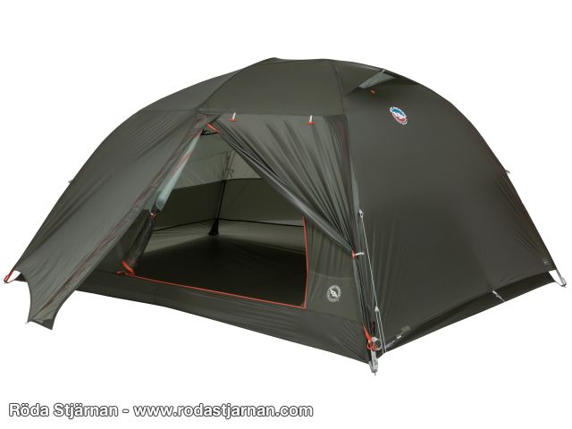 Big Agnes Copper Spur UL3 ultralätt tremannatält - Lichen Green tält