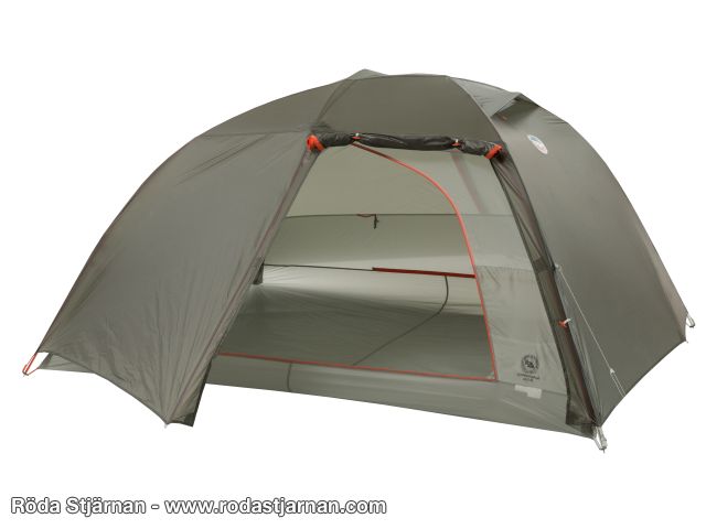 Big Agnes Copper Spur UL3 XL ultralätt tremannatält - Lichen Green/Mercury tält
