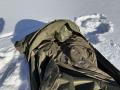 Bivy bag bivack med membran och huvudbåge tält