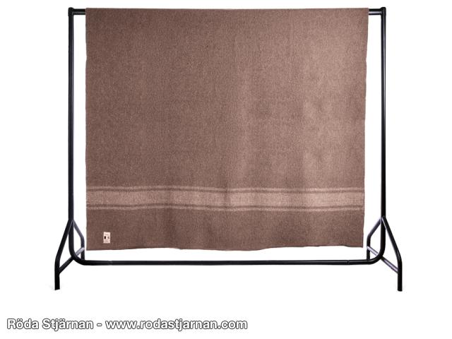 Brun yllefilt 200x155 cm – 90% ull filtar och ullplädar
