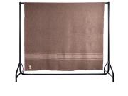 Brun yllefilt 200x155 cm – 90% ull