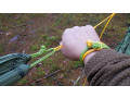 Bushmen Soft Shackle grön hammock och hängmatta