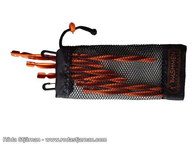 Bushmen Ultralight twister tältpinnar 6-pack tält