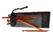 Bushmen Ultralight – V-formade tältpinnar 6-pack