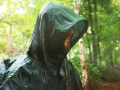 DD Poncho tarp grön poncho och knäppetält