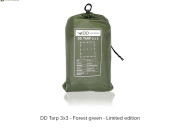 DD Tarp 3x3 Forest green