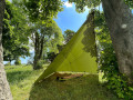 DD Tarp 4x4 Forest Green – vattentät tarp från DD Hammock presenningar och vindskydd