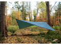 DD Tarp 4x4 Olive Green – vattentät tarp från DD Hammock presenningar och vindskydd