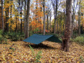 DD Tarp 4x4 Olive Green – vattentät tarp från DD Hammock presenningar och vindskydd