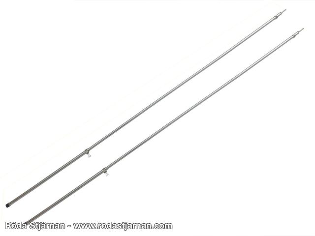 DD Tarp Pole 2.2 m (2-pack) – teleskopiska tarpstänger presenningar och vindskydd