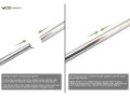 DD Tarp Pole 2.2 m (2-pack) – teleskopiska tarpstänger presenningar och vindskydd