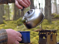 Emaljmugg blå 350ml muggar och fältflaskor
