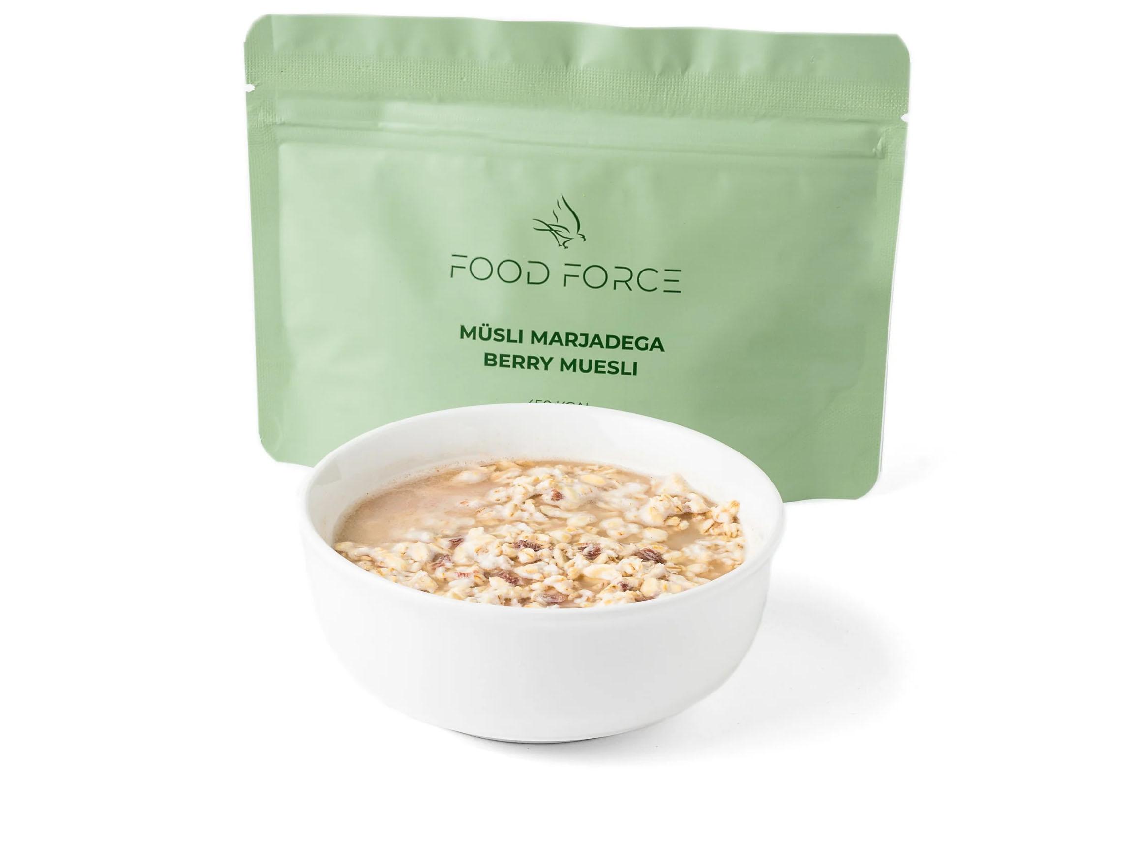 Product Image for Food Force Bärmüsli frystorkad frukost 100 g