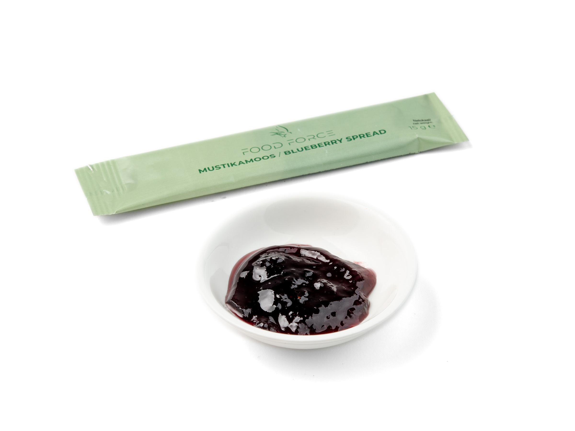 Product Image for Food Force blåbärssylt portionsförpackning 15 g