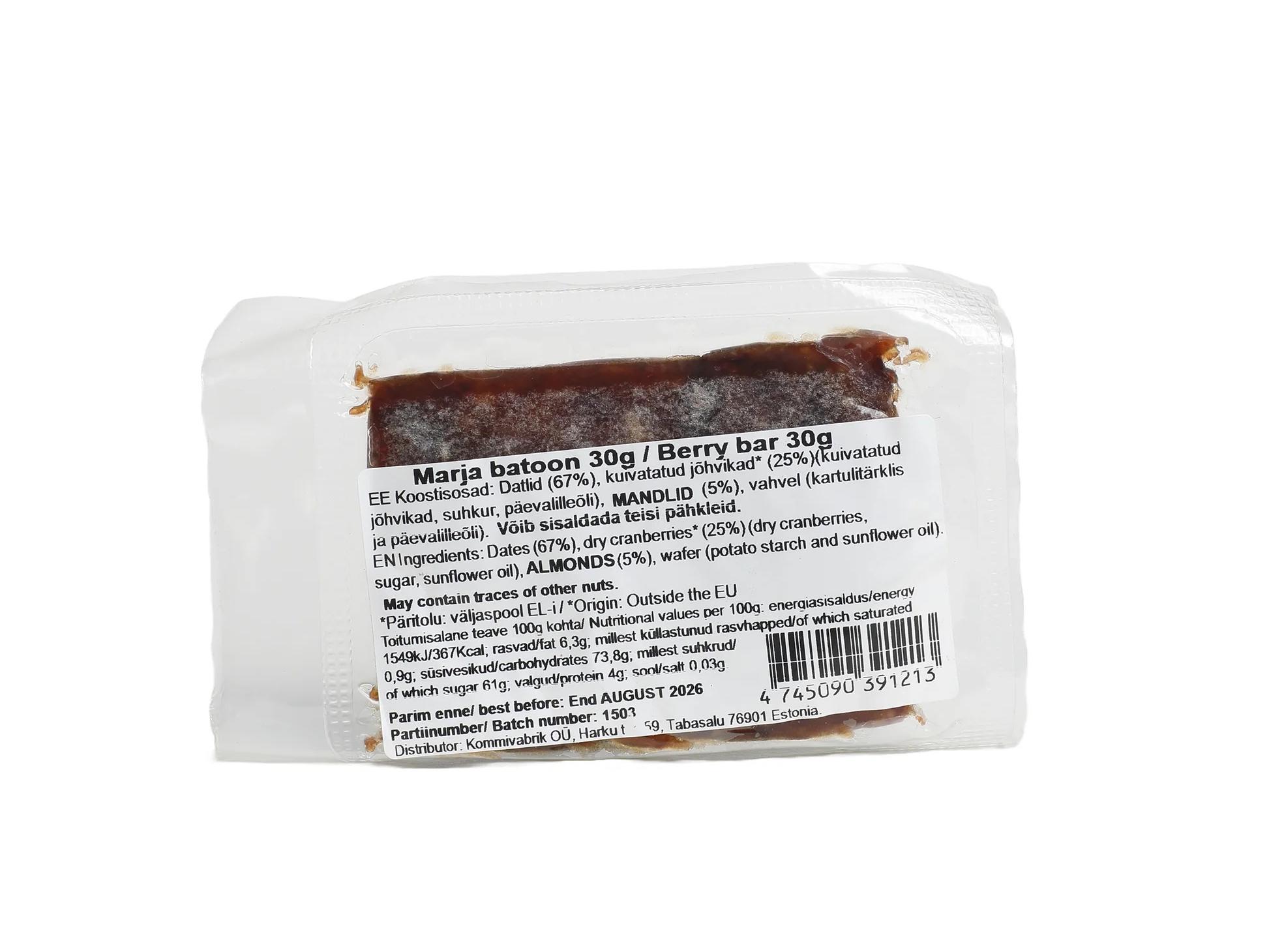 Product Image for Food Force Energibar Bär