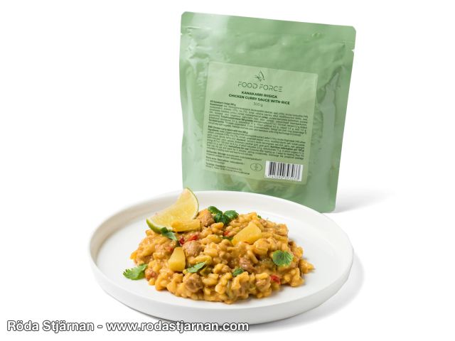 Food Force Kycklingcurrysås med ris MRE