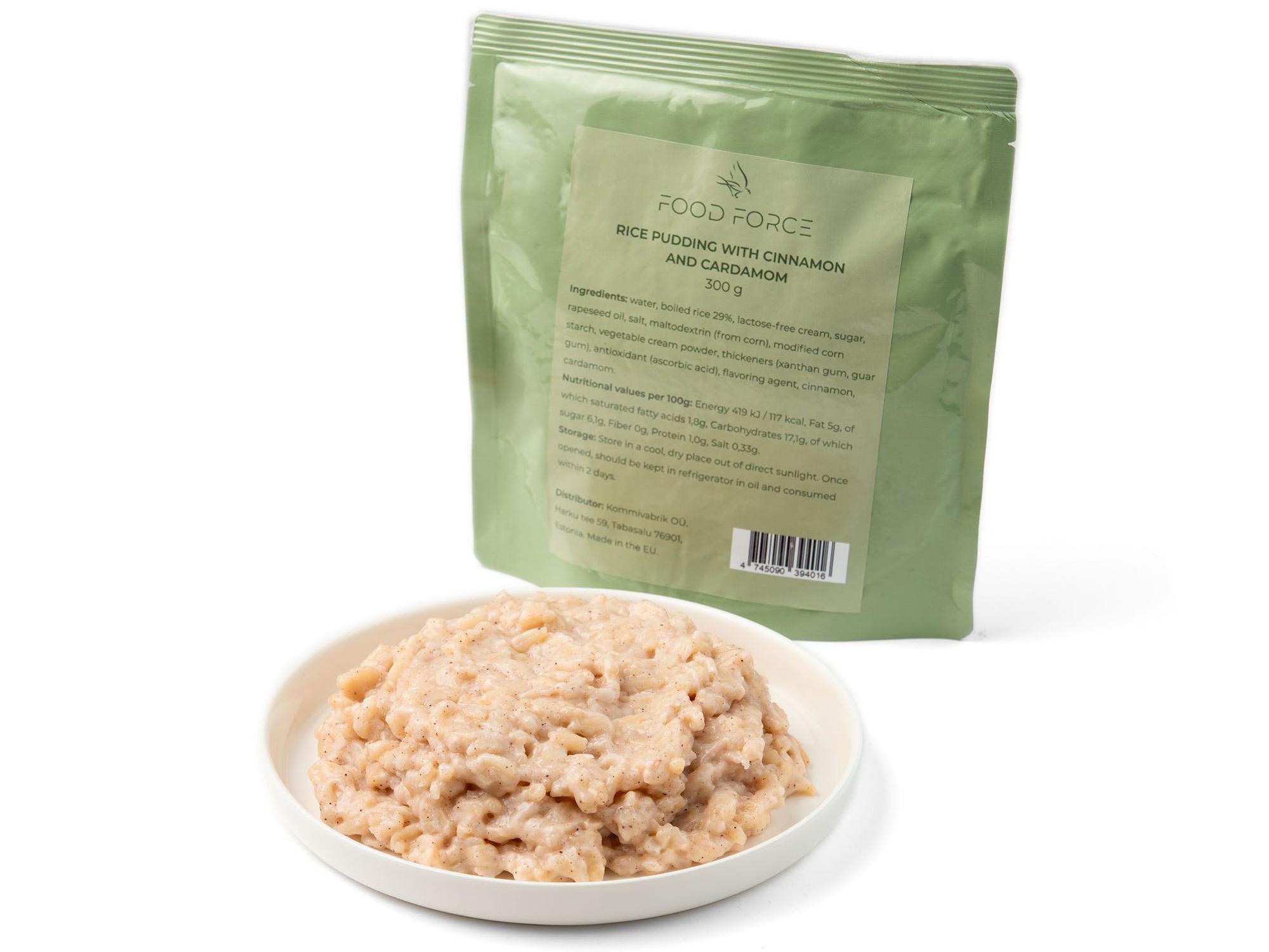 Product Image for Food Force Risgrynsgröt med Kanel och Kardemumma MRE