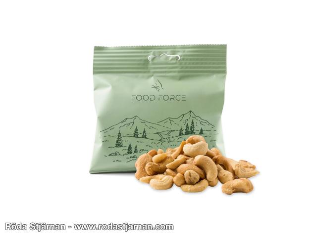 Food Force Rostade och saltade cashewnötter 50g friluftsmat och snacks