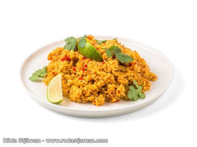Food Force Thai style ris med grönsaker vegetarisk 150 g friluftsmat och snacks