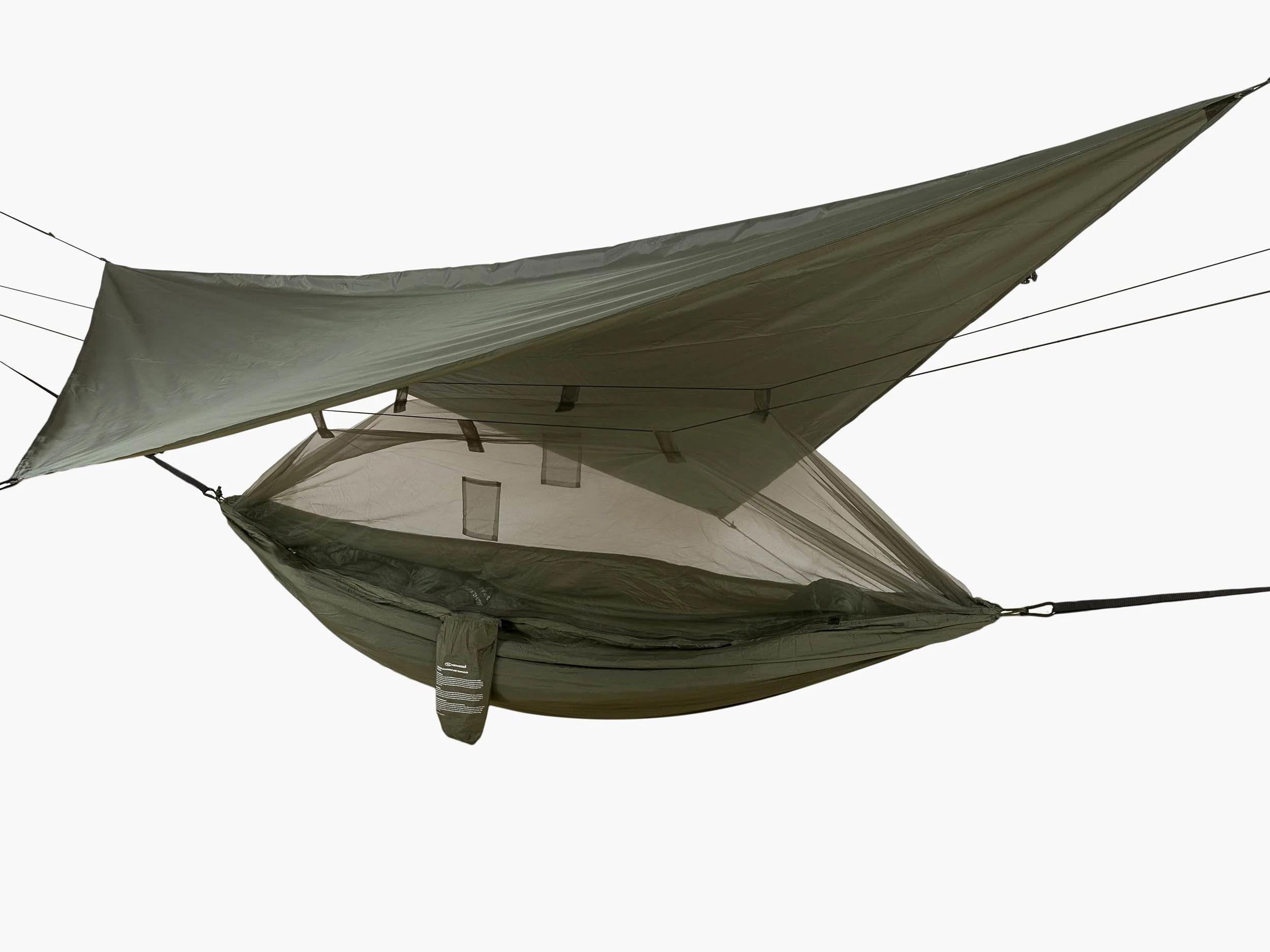 Product Image for Highlander Crusader hammock med myggnät och tarp