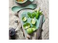 Light My Fire CuttingBoard 2in1 sagegreen skärbräda tallrikar och bestick