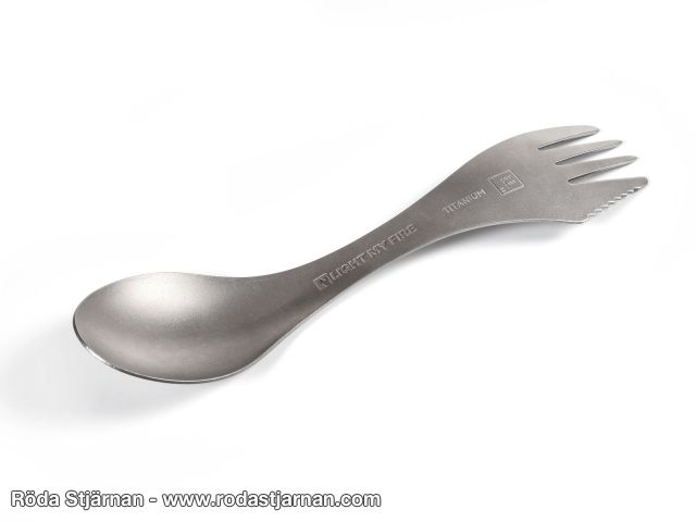 Light My Fire titanium spork tallrikar och bestick