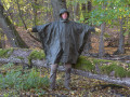 Mil-tec vattentät poncho/knäppetält poncho och knäppetält