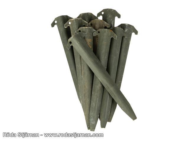 Orginal US Army stora tältpinnar 10-pack tält