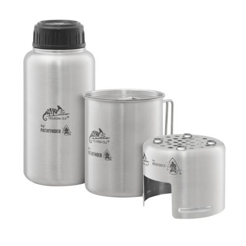 Product Image for Pathfinder Helikon Tex Stainless Steel Bottle Cook Set