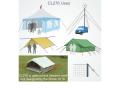 Ridgeline Loks linsträckare för tarp och tältlinor 2-pack hammock och hängmatta