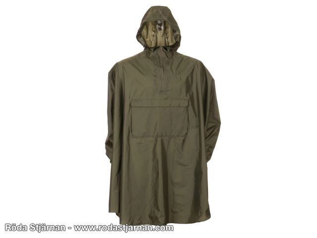 Snugpak Enhanced Patrol Poncho Olive poncho och knäppetält